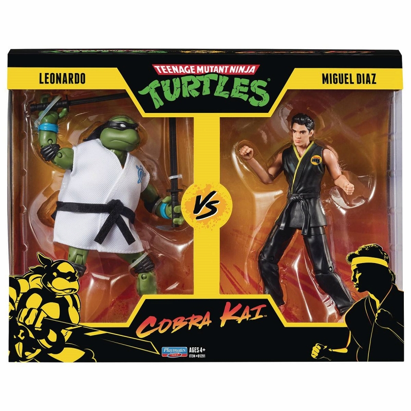 TMNT x コブラ会/ レオナルド vs ミゲル・ディアス 6インチ アクション