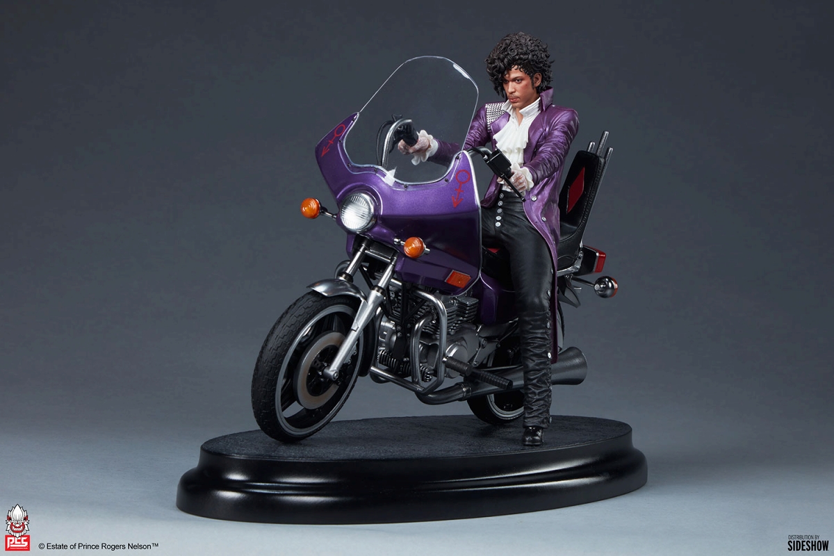 【内金確認後のご予約確定】【来店受取不可】Prince Tribute/ プリンス with バイク 1/6 スタチュー - イメージ画像1