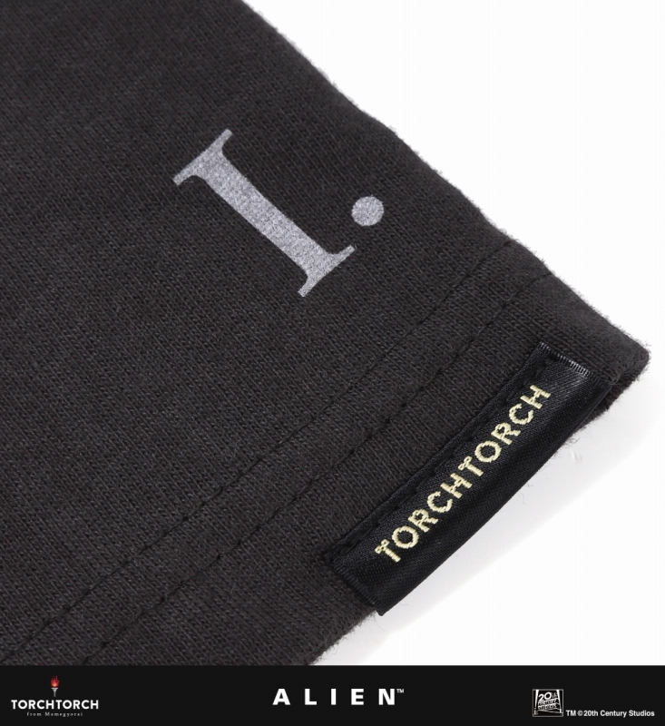 TORCH TORCH/ エイリアン ビッグチャップ Tシャツ ブラック サイズM - イメージ画像8