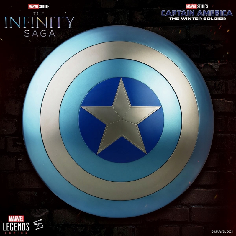 【入荷中止】Captain America The Winter Soldier/ ハズブロ レプリカ レジェンド: キャプテン・アメリカ シールド ステルス ver - イメージ画像3