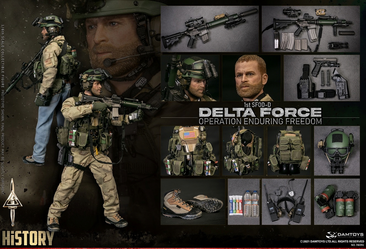 デルタフォース 1st SFOD-D 不朽の自由作戦 1/6 アクションフィギュア - イメージ画像39