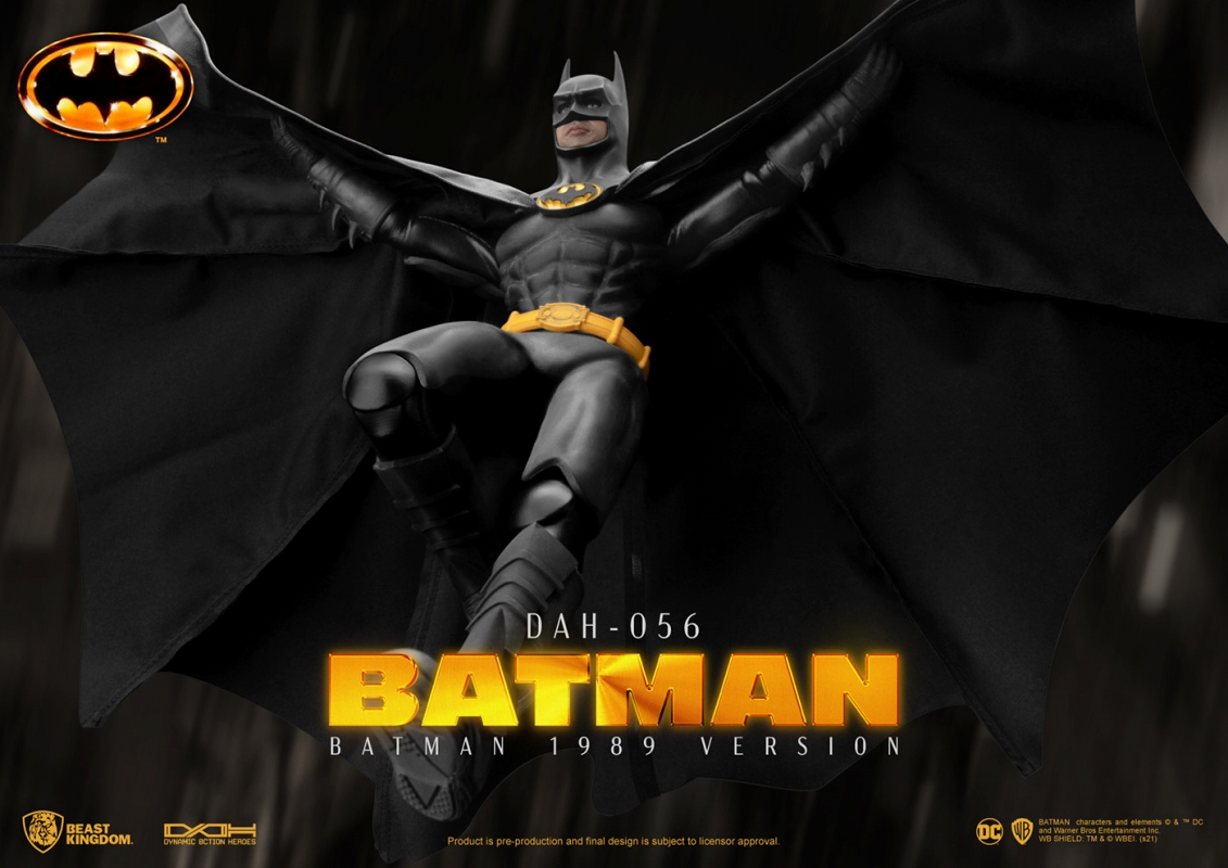 ダイナミックアクションヒーローズ/ BATMAN 1989: バットマン 1/9 アクションフィギュア - イメージ画像5