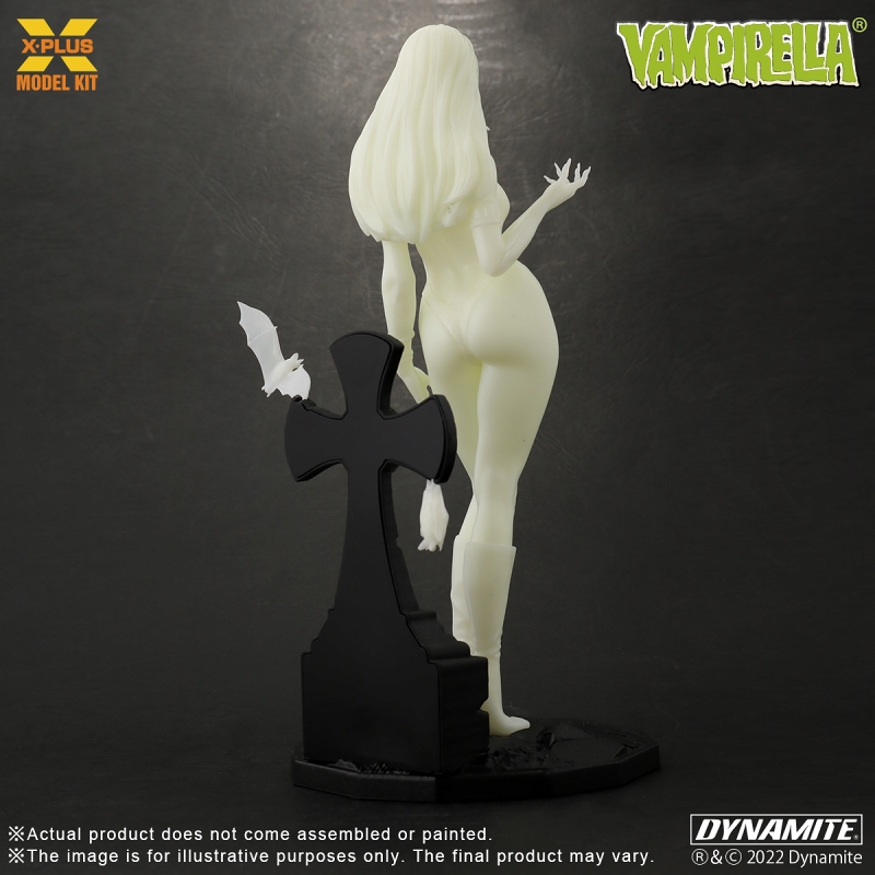 Vampirella/ ヴァンピレラ 1/8 プラモデルキット 蓄光 ver - イメージ画像3
