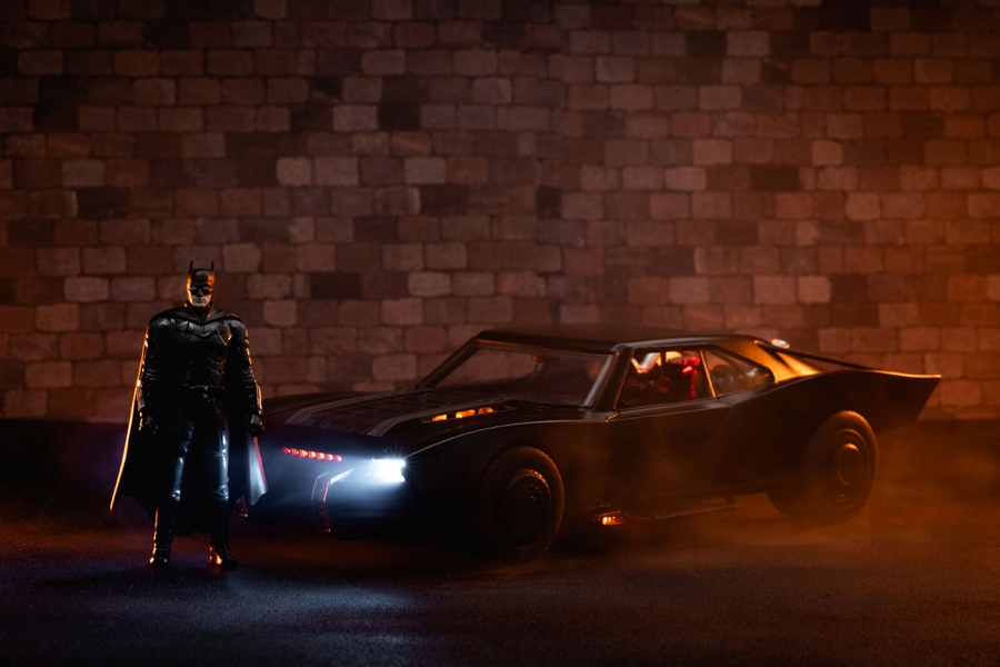 THE BATMAN -ザ・バットマン-/ バットモービル＆バットマン 1/18 ダイキャストビークル - イメージ画像4