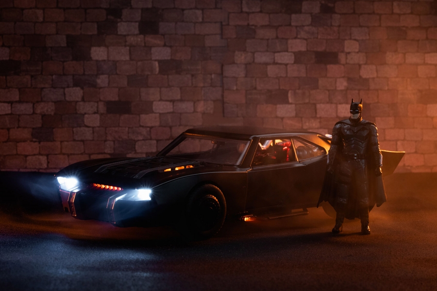 THE BATMAN -ザ・バットマン-/ バットモービル＆バットマン 1/18 ダイキャストビークル - イメージ画像5