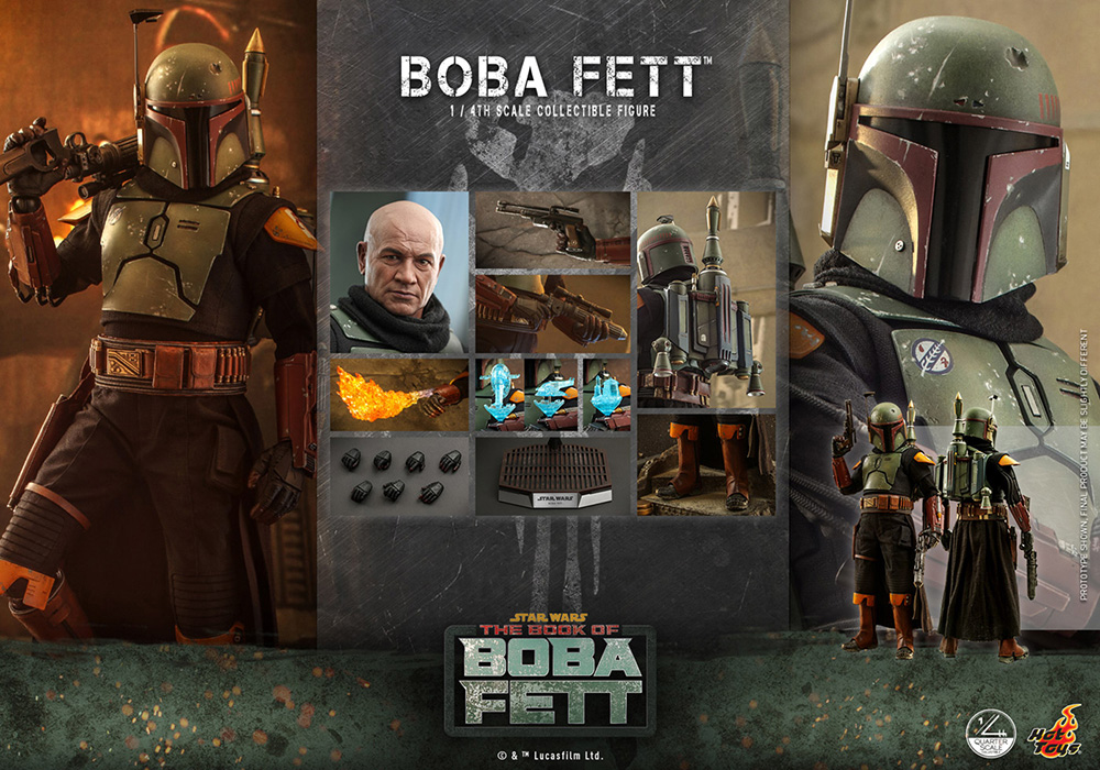 【お一人様1点限り】ボバ・フェット The Book of Boba Fett/ クオーター・スケール 1/4 フィギュア: ボバ・フェット - イメージ画像12