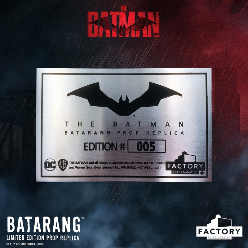 THE BATMAN -ザ・バットマン-/ バットマン バットラング プロップレプリカ リミテッドエディション - イメージ画像5