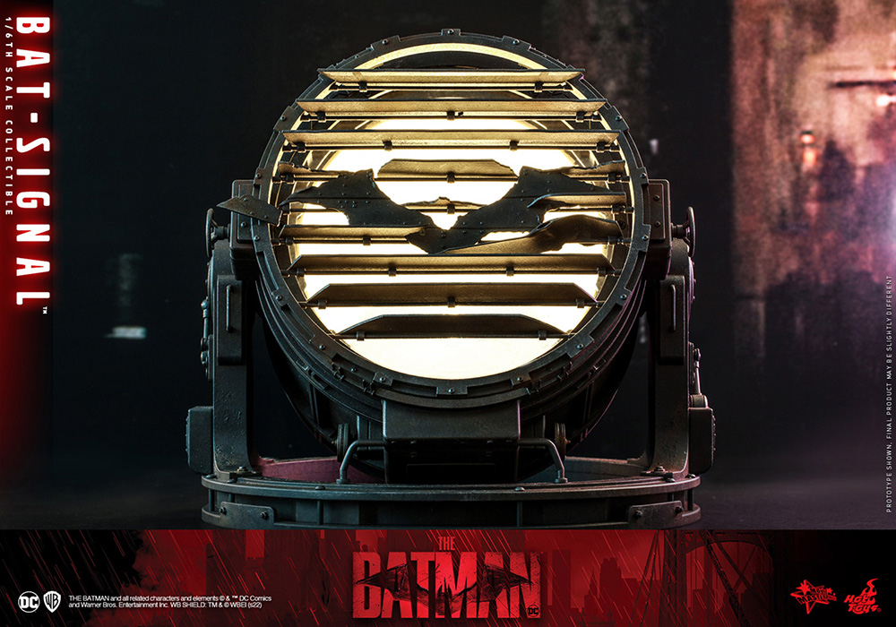 【お一人様1点限り】THE BATMAN -ザ・バットマン-/ ムービー・マスターピース 1/6 フィギュア: バットシグナル 投光器 - イメージ画像1