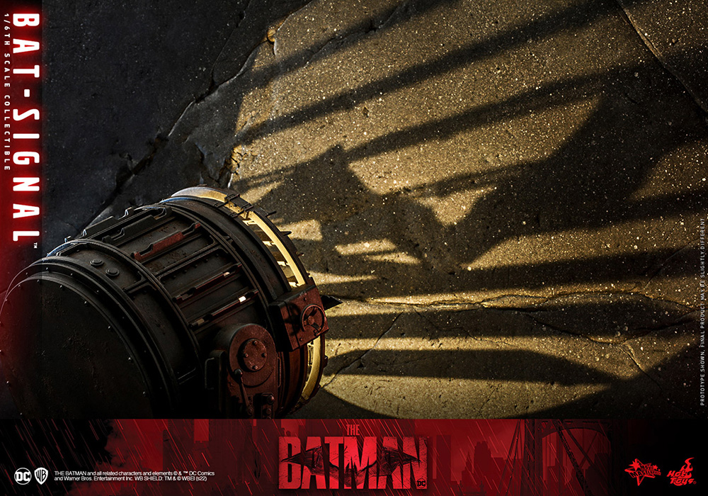 【お一人様1点限り】THE BATMAN -ザ・バットマン-/ ムービー・マスターピース 1/6 フィギュア: バットシグナル 投光器 - イメージ画像3
