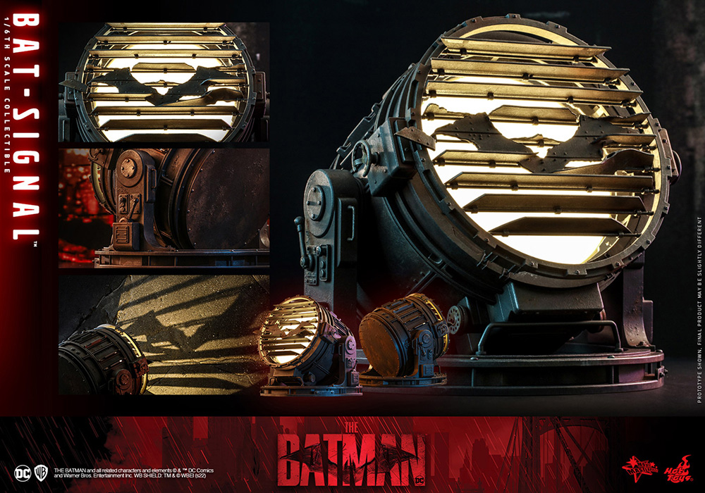 【お一人様1点限り】THE BATMAN -ザ・バットマン-/ ムービー・マスターピース 1/6 フィギュア: バットシグナル 投光器 - イメージ画像7