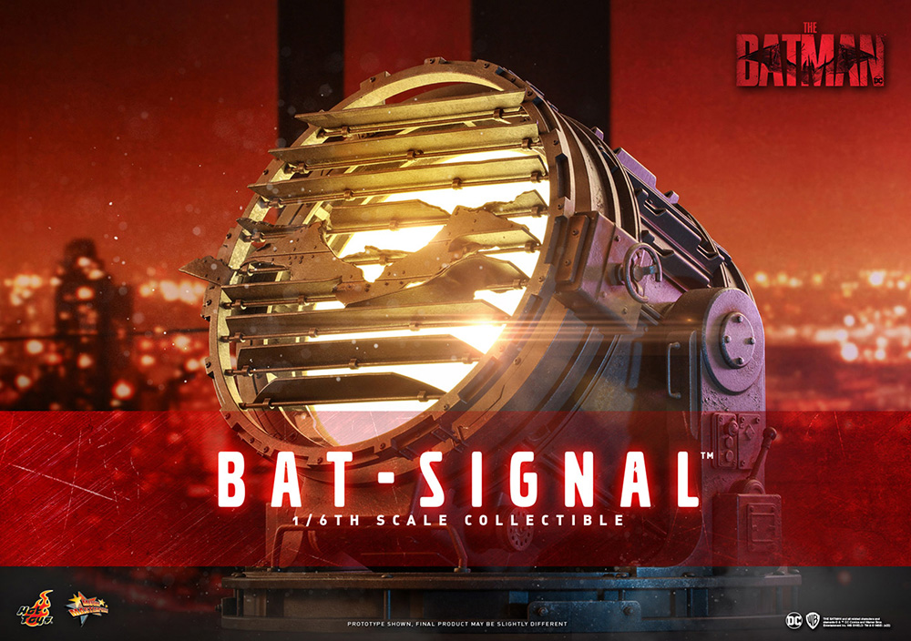 【お一人様1点限り】THE BATMAN -ザ・バットマン-/ ムービー・マスターピース 1/6 フィギュア: バットシグナル 投光器 - イメージ画像8