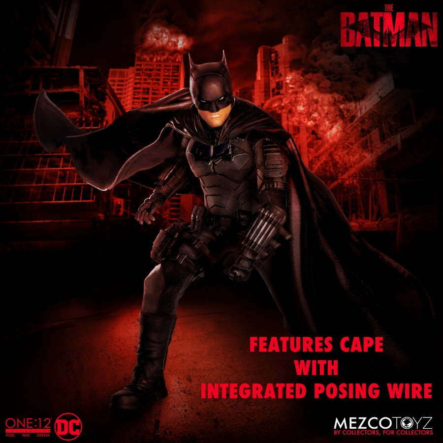 ワン12コレクティブ/ THE BATMAN -ザ・バットマン-: バットマン 1/12 アクションフィギュア - イメージ画像14
