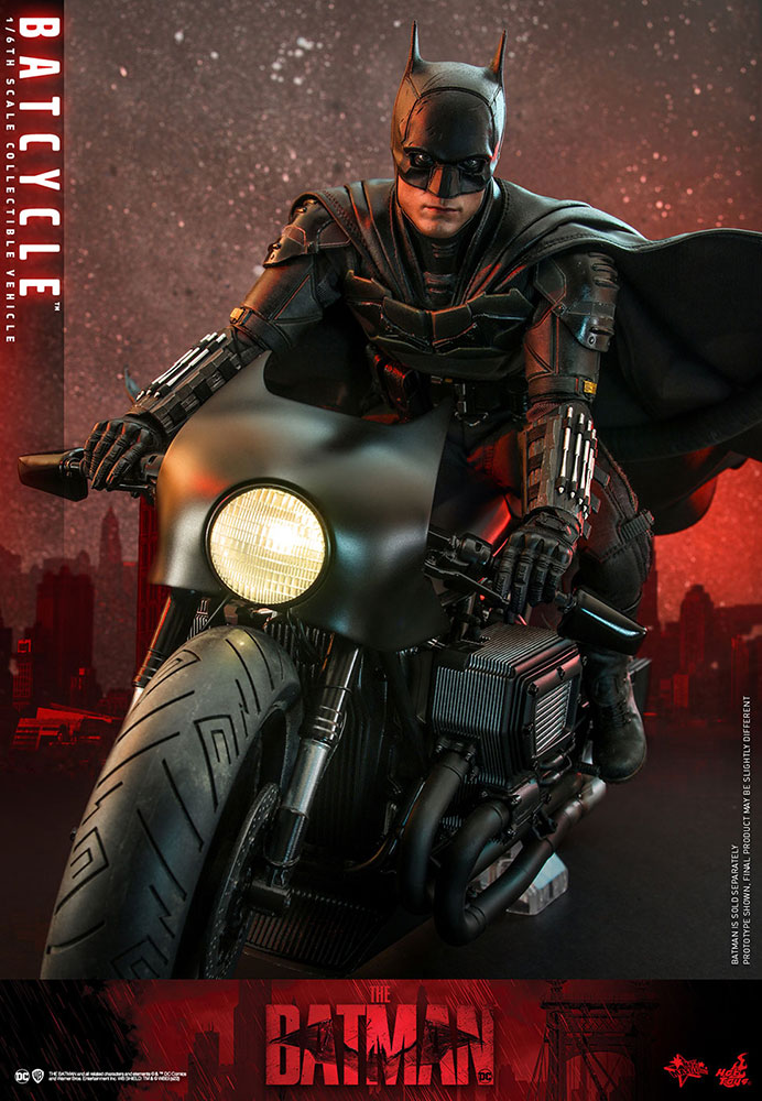 【お一人様1点限り】THE BATMAN -ザ・バットマン-/ ムービー・マスターピース 1/6 ビークル: バットサイクル - イメージ画像14