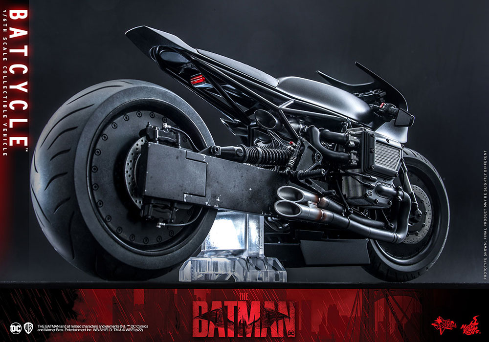 【お一人様1点限り】THE BATMAN -ザ・バットマン-/ ムービー・マスターピース 1/6 ビークル: バットサイクル - イメージ画像3