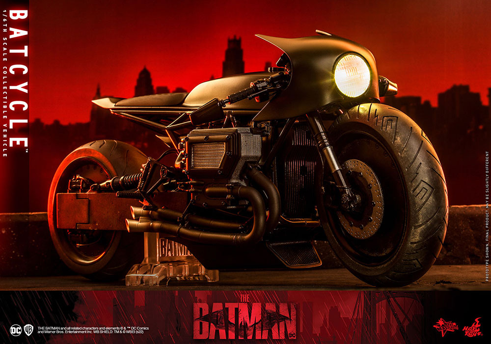 【お一人様1点限り】THE BATMAN -ザ・バットマン-/ ムービー・マスターピース 1/6 ビークル: バットサイクル - イメージ画像5