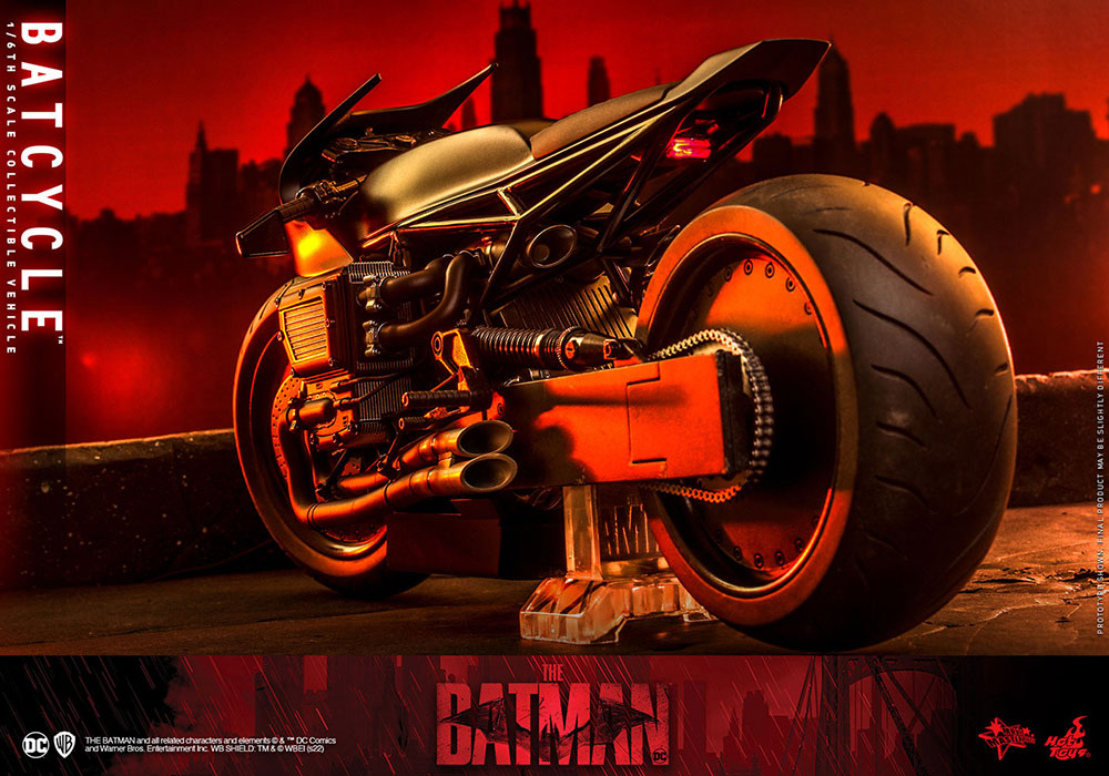 【お一人様1点限り】THE BATMAN -ザ・バットマン-/ ムービー・マスターピース 1/6 ビークル: バットサイクル - イメージ画像6