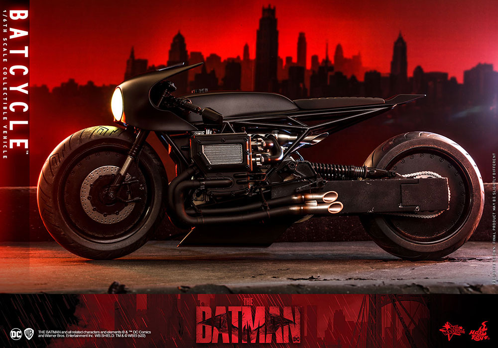 【お一人様1点限り】THE BATMAN -ザ・バットマン-/ ムービー・マスターピース 1/6 ビークル: バットサイクル - イメージ画像7