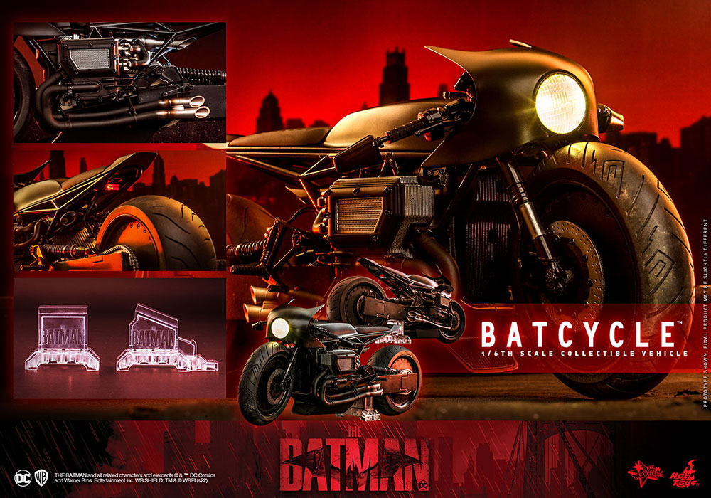 【お一人様1点限り】THE BATMAN -ザ・バットマン-/ ムービー・マスターピース 1/6 ビークル: バットサイクル - イメージ画像8