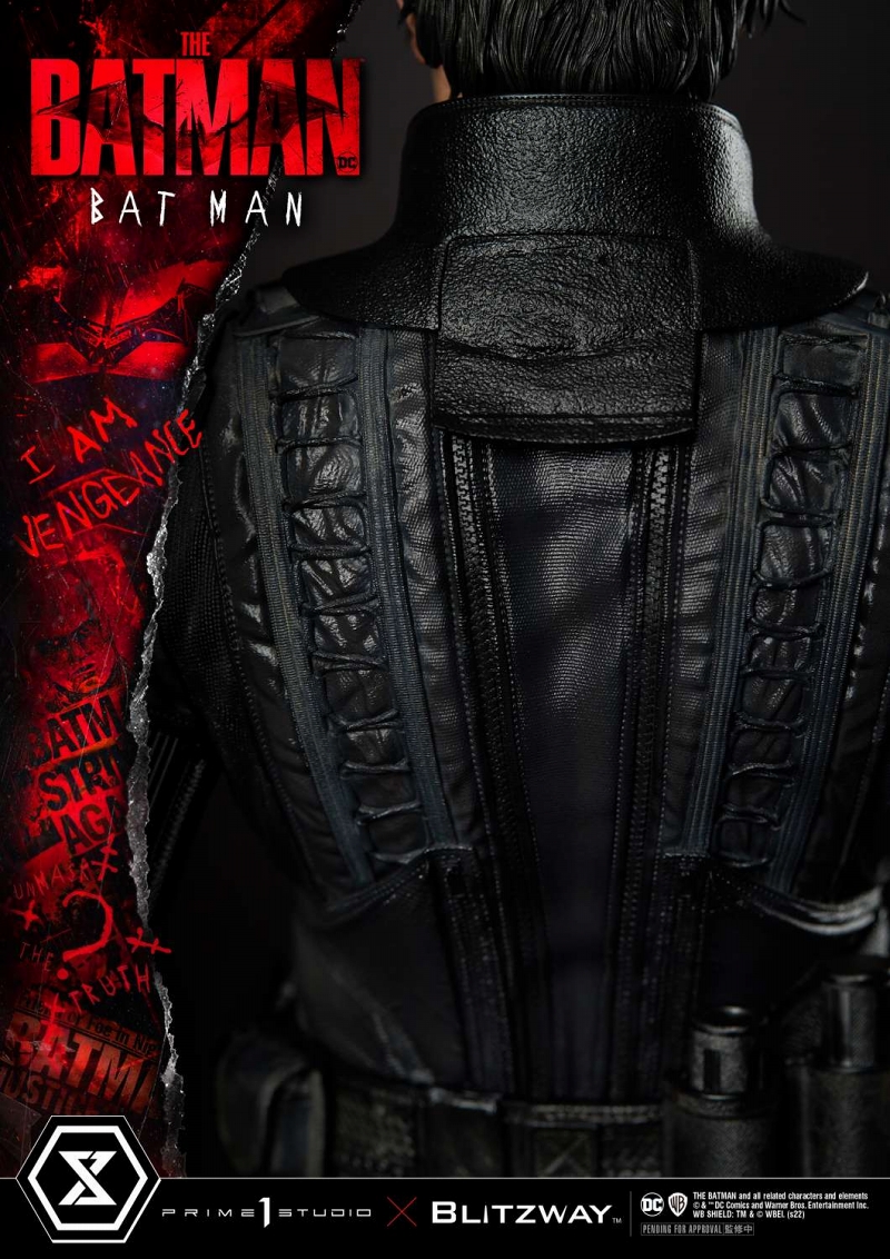 【内金確認後のご予約確定】【来店受取不可】ミュージアムマスターライン/ THE BATMAN -ザ・バットマン-: バットマン 1/3 スタチュー - イメージ画像37