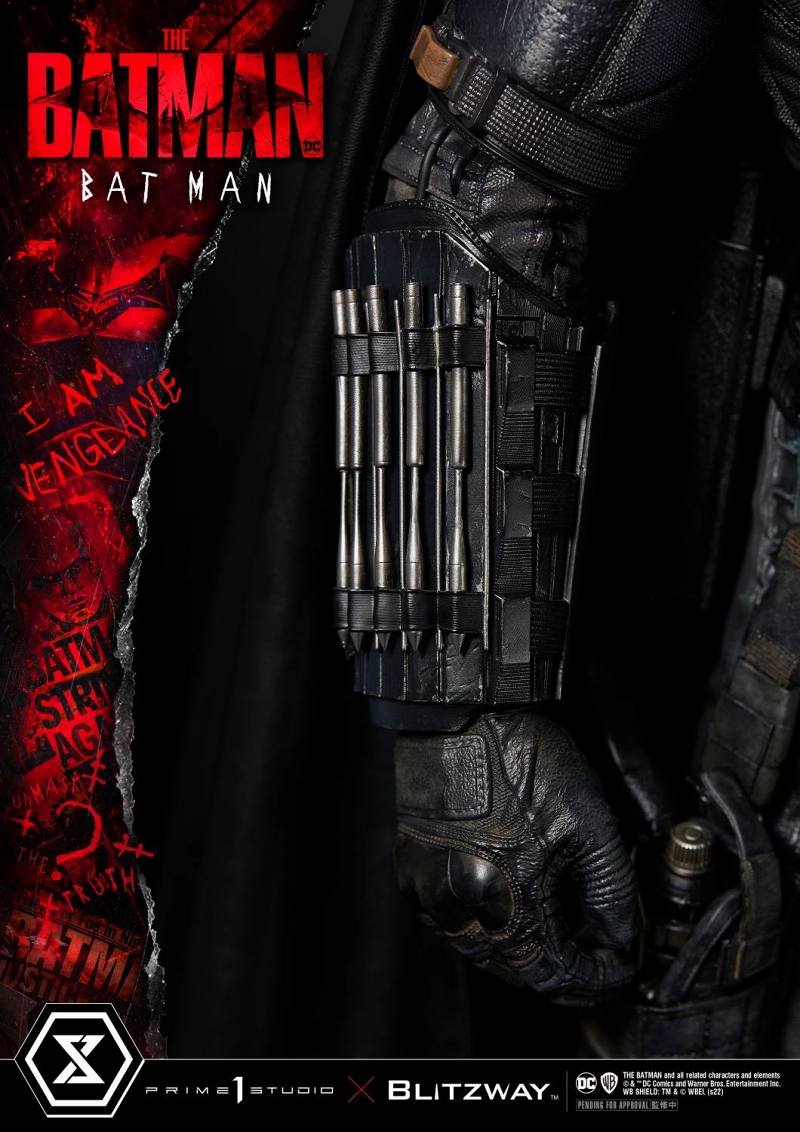 【内金確認後のご予約確定】【来店受取不可】ミュージアムマスターライン/ THE BATMAN -ザ・バットマン-: バットマン 1/3 スタチュー - イメージ画像39