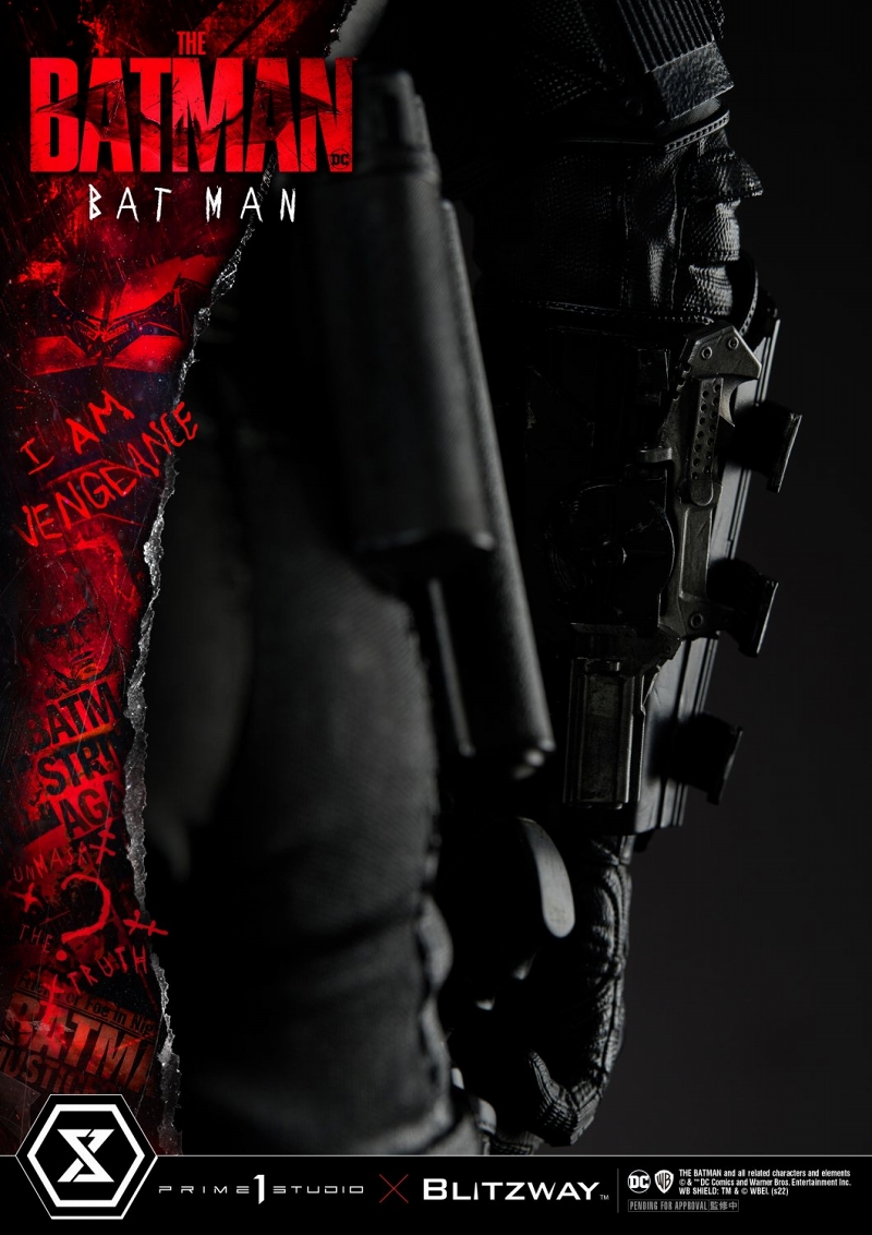 【内金確認後のご予約確定】【来店受取不可】ミュージアムマスターライン/ THE BATMAN -ザ・バットマン-: バットマン 1/3 スタチュー - イメージ画像44