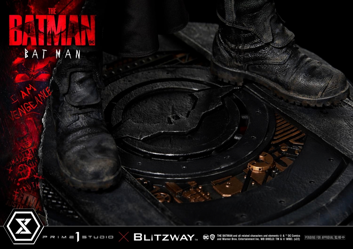 【内金確認後のご予約確定】【来店受取不可】ミュージアムマスターライン/ THE BATMAN -ザ・バットマン-: バットマン 1/3 スタチュー - イメージ画像50