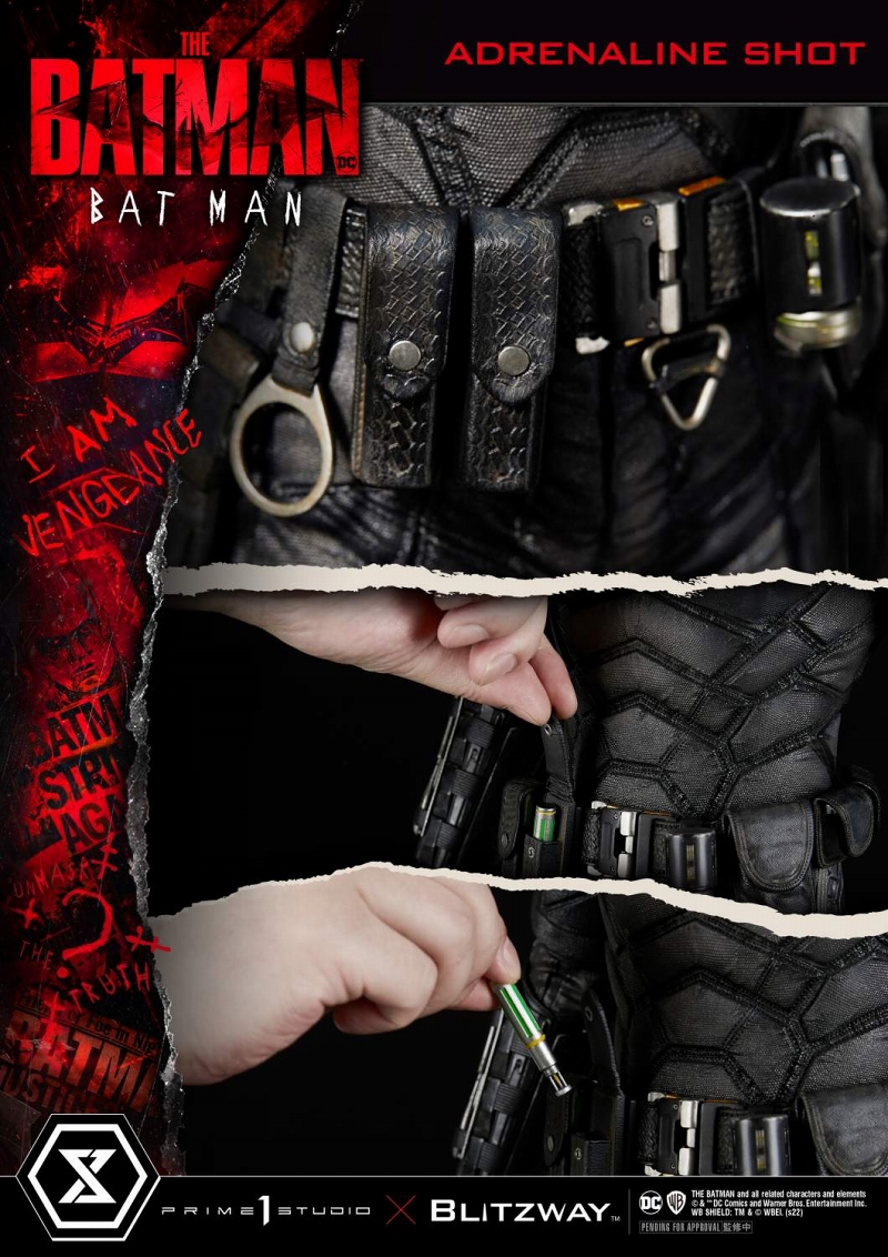 【内金確認後のご予約確定】【来店受取不可】ミュージアムマスターライン/ THE BATMAN -ザ・バットマン-: バットマン 1/3 スタチュー - イメージ画像55