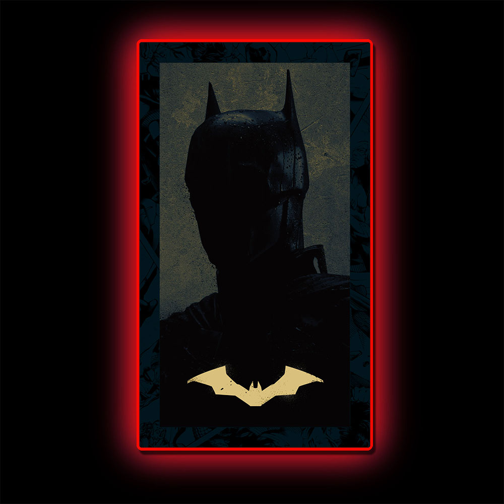 THE BATMAN -ザ・バットマン-/ Vengeance #1 LED ミニポスターサイン ウォールライト - イメージ画像2