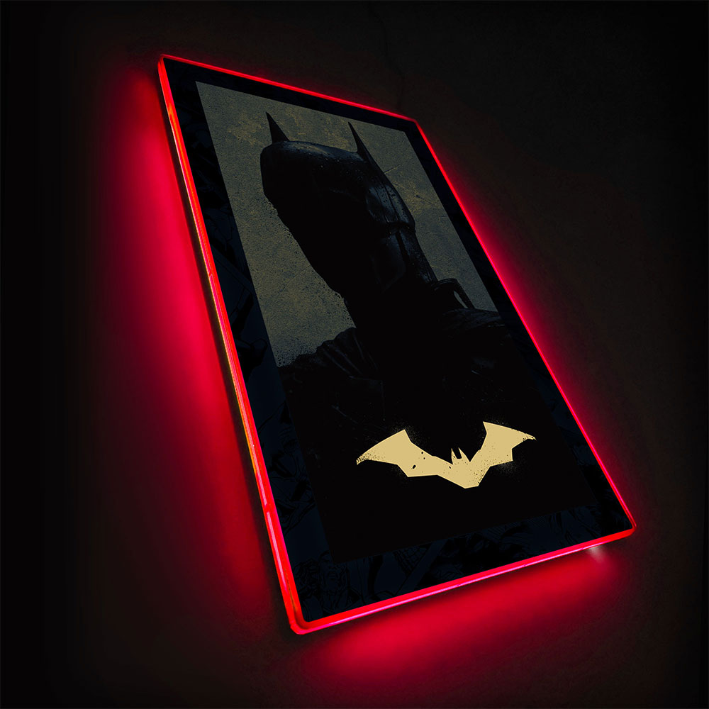 THE BATMAN -ザ・バットマン-/ Vengeance #1 LED ミニポスターサイン ウォールライト - イメージ画像3