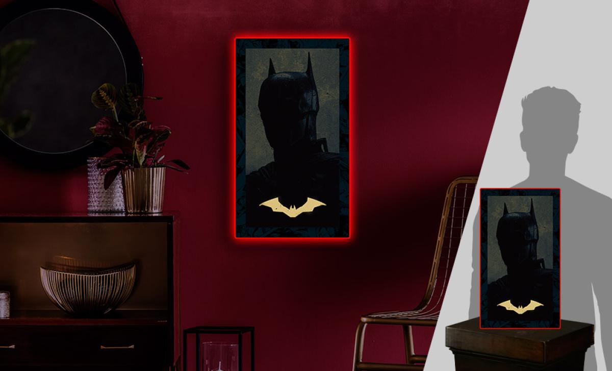 THE BATMAN -ザ・バットマン-/ Vengeance #1 LED ミニポスターサイン ウォールライト - イメージ画像5