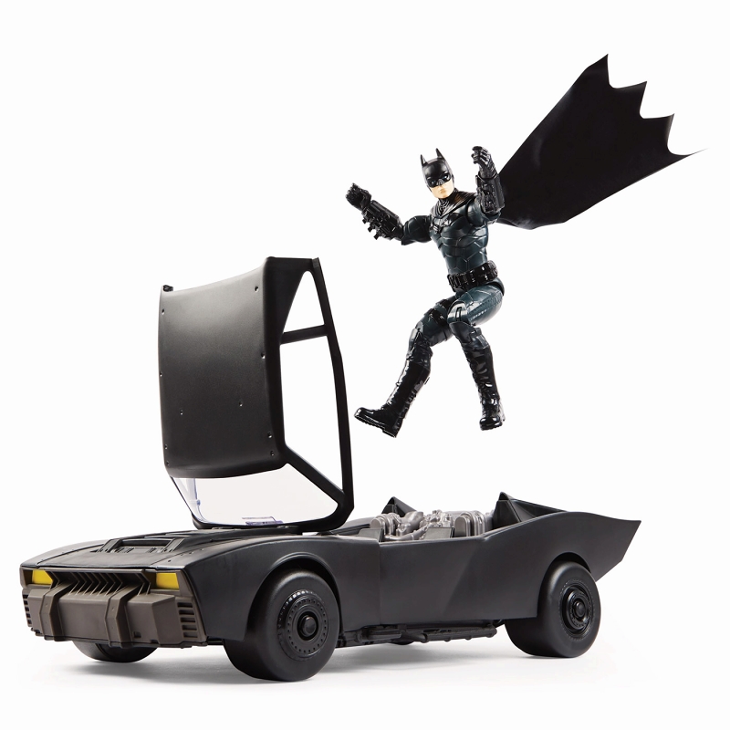 【お取り寄せ品】THE BATMAN -ザ・バットマン-/ バットマン＆バットモービル 12インチ アクションフィギュア - イメージ画像3