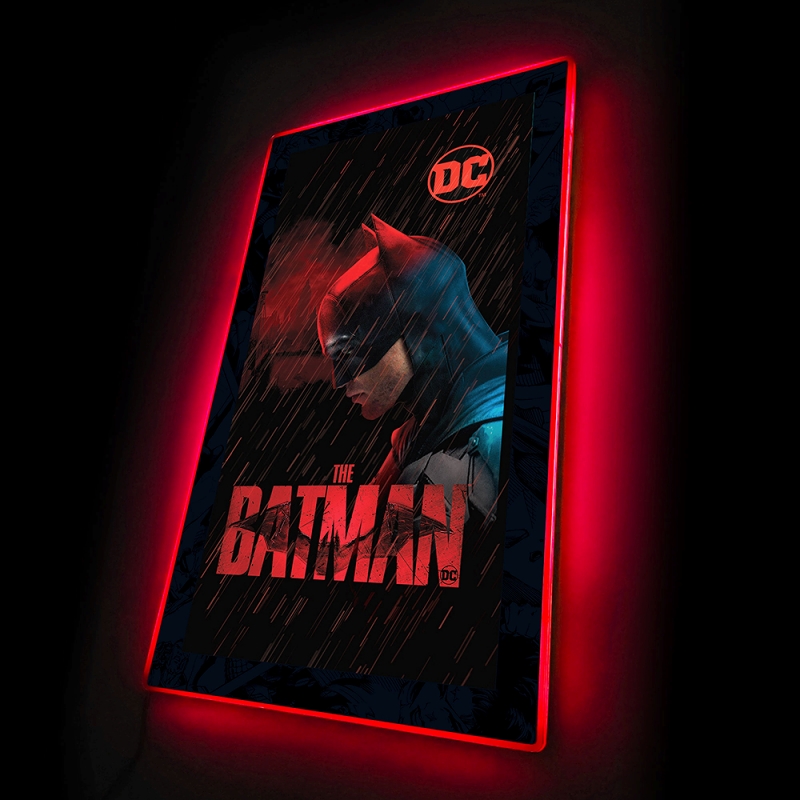 THE BATMAN -ザ・バットマン-/ Vengeance #5 LED ミニポスターサイン ウォールライト - イメージ画像3