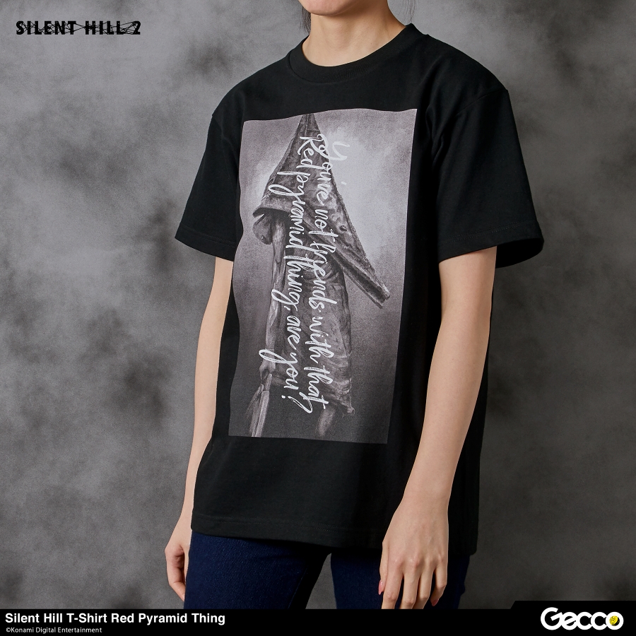 Gecco ライフマニアックス/ Tシャツ サイレントヒル: レッドピラミッドシング ブラック サイズS - イメージ画像3