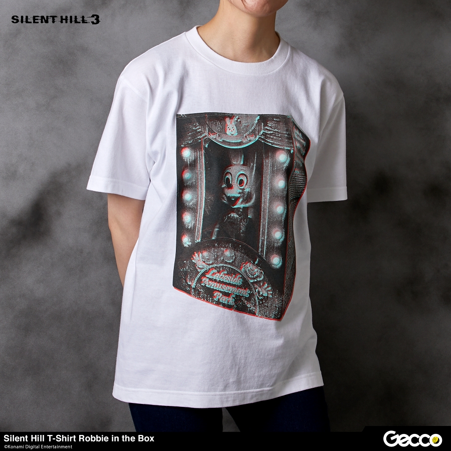 Gecco ライフマニアックス/ Tシャツ サイレントヒル: ロビー イン ザ ボックス ホワイト サイズS - イメージ画像8