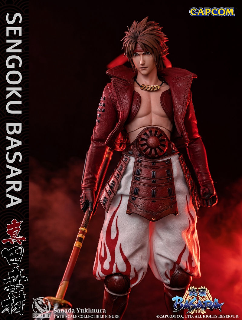 戦国BASARA 真田幸村1/6可動フィギュア 【ROCKETTOYS】2023年発売