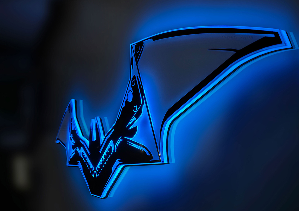 THE BATMAN -ザ・バットマン-/ Vengeance シンボル LED ウォールライト - イメージ画像5