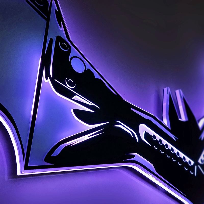 THE BATMAN -ザ・バットマン-/ Vengeance シンボル LED ウォールライト - イメージ画像9