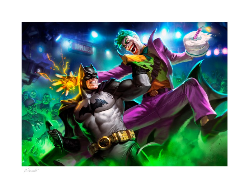 DCコミックス/ バットマン vs ジョーカー by アレックス・パスチェンコ アートプリント - イメージ画像1
