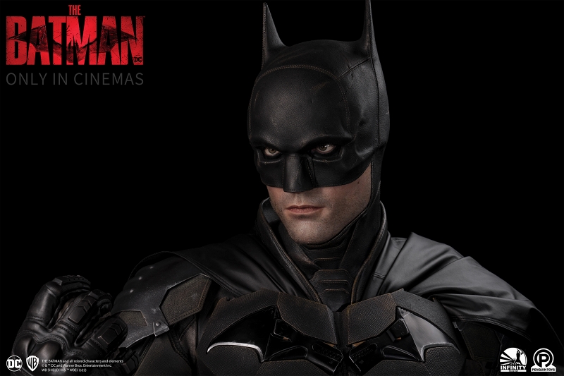 【銀行振込・クレジットカードによる全額前払いのみ】【来店受取不可】【送料無料】THE BATMAN -ザ・バットマン-/ バットマン ライフサイズ バスト - イメージ画像14