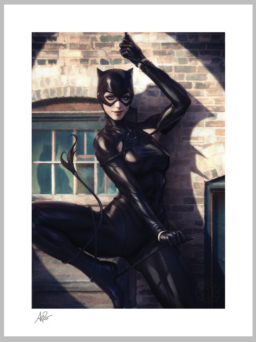 DCコミックス/ Catwoman #1 by Artgerm スタンリー・ラウ アートプリント - イメージ画像1
