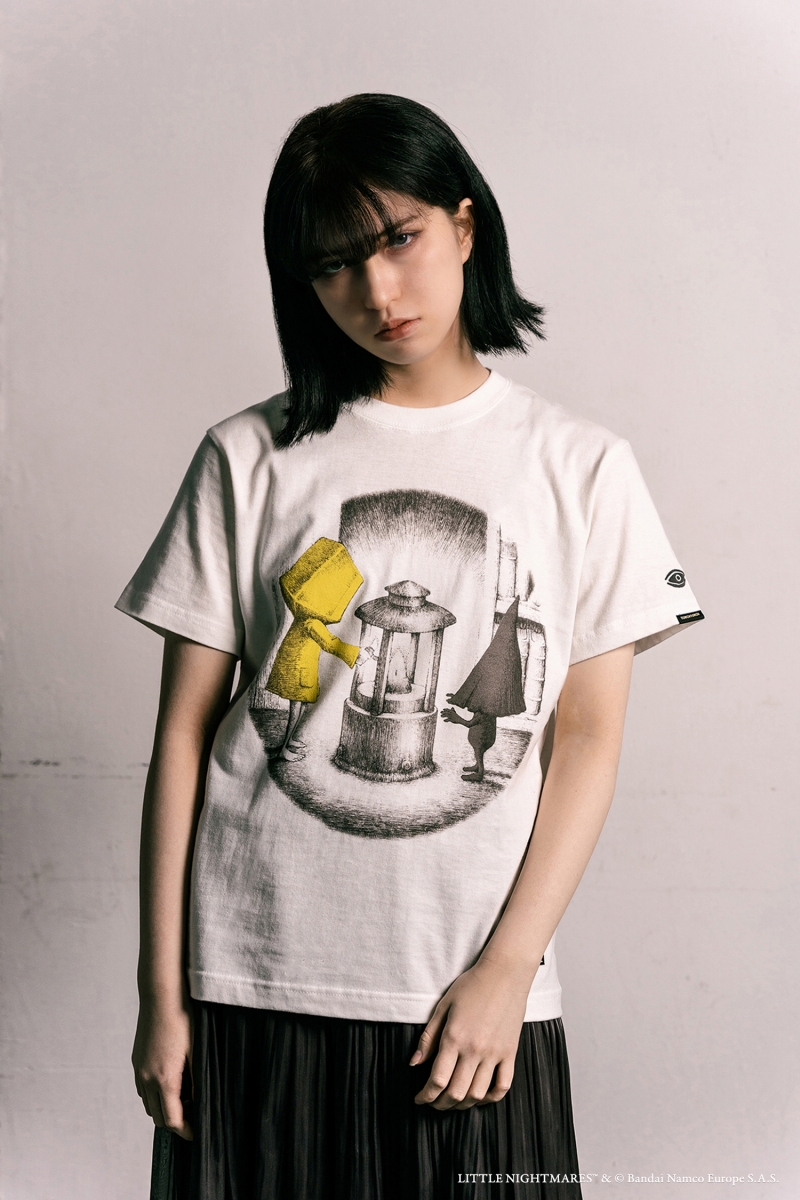 リトルナイトメア × TORCH TORCH/ シックスとノームのTシャツ バニラホワイト サイズS - イメージ画像5