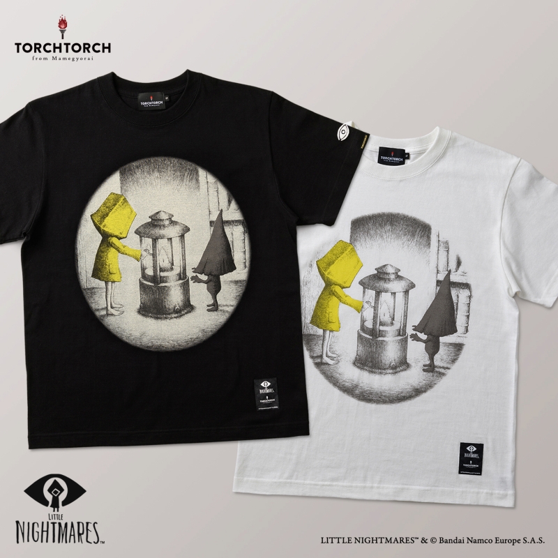 リトルナイトメア × TORCH TORCH/ シックスとノームのTシャツ バニラホワイト サイズS - イメージ画像6