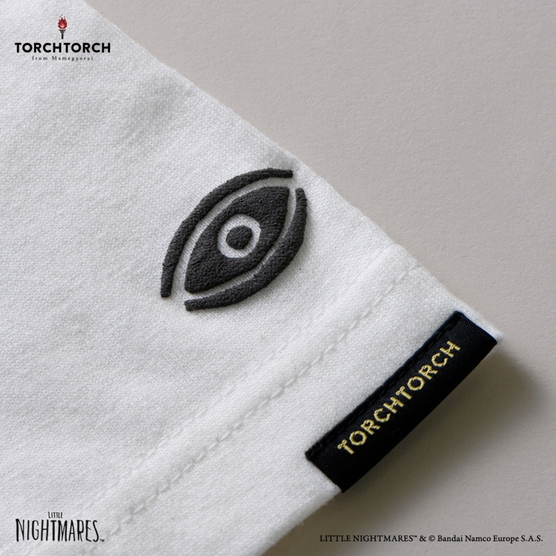 リトルナイトメア × TORCH TORCH/ シックスとノームのTシャツ バニラホワイト サイズM - イメージ画像3