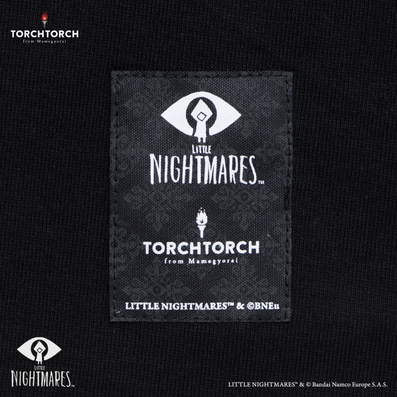 リトルナイトメア × TORCH TORCH/ シックスとノームのTシャツ ブラック サイズS - イメージ画像4
