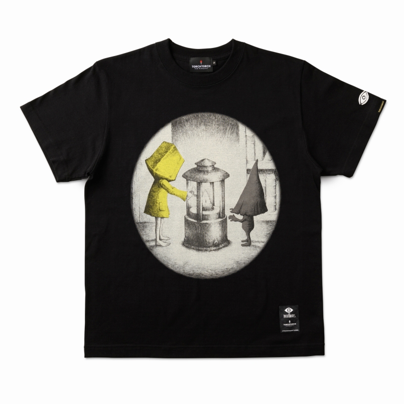 リトルナイトメア × TORCH TORCH/ シックスとノームのTシャツ ブラック サイズS - イメージ画像8
