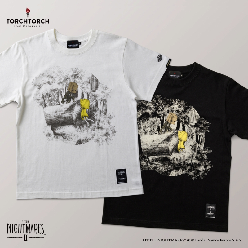 リトルナイトメア2 × TORCH TORCH/ モノとシックスのTシャツ バニラホワイト サイズM - イメージ画像6