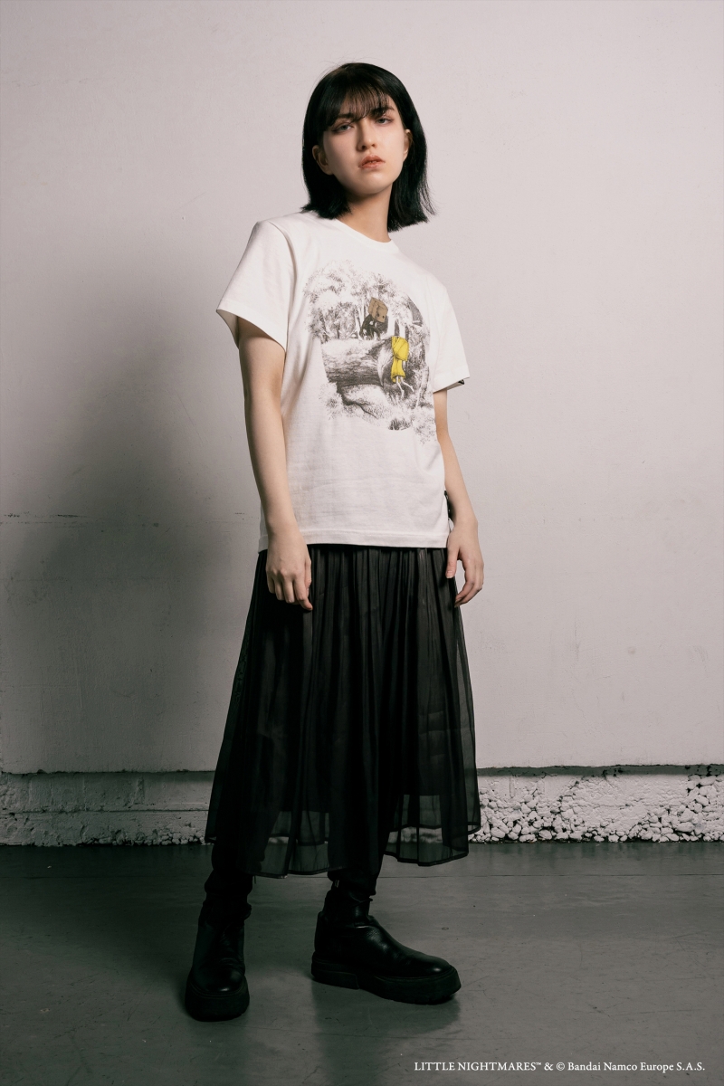リトルナイトメア2 × TORCH TORCH/ モノとシックスのTシャツ バニラホワイト サイズL - イメージ画像5