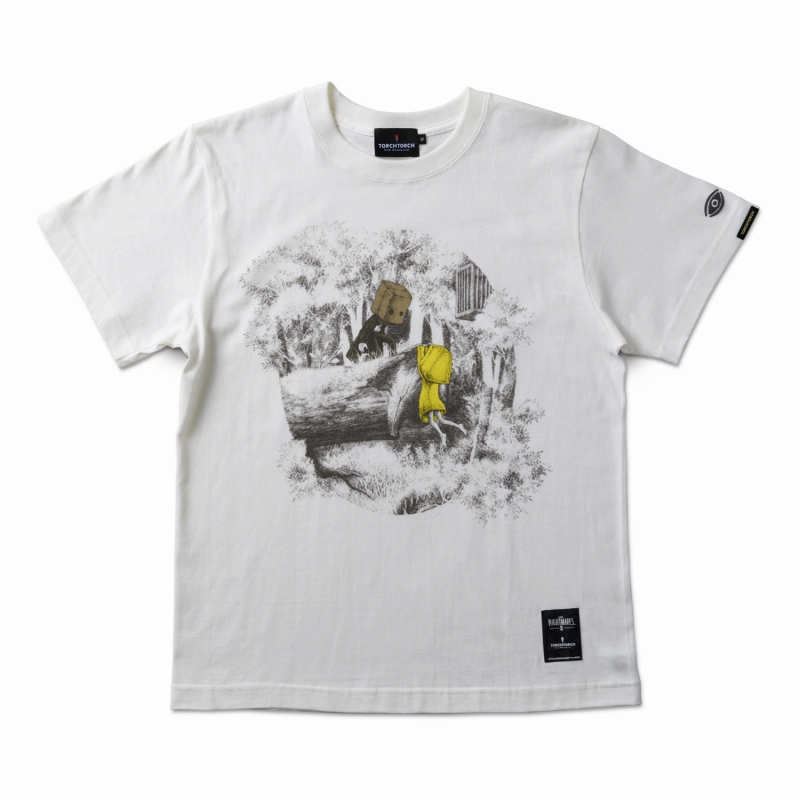 リトルナイトメア2 × TORCH TORCH/ モノとシックスのTシャツ バニラホワイト サイズL - イメージ画像7
