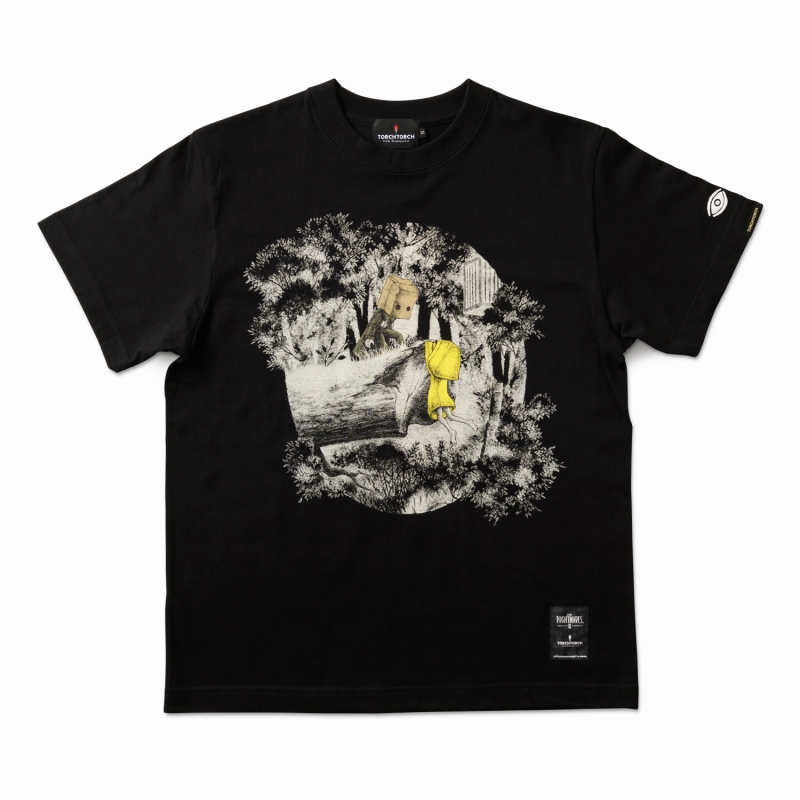 リトルナイトメア2 × TORCH TORCH/ モノとシックスのTシャツ ブラック サイズL - イメージ画像7
