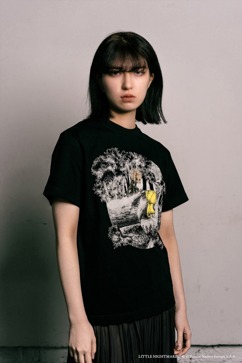 リトルナイトメア2 × TORCH TORCH/ モノとシックスのTシャツ ブラック サイズXL - イメージ画像5